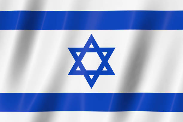istock israel flag, 3d flag, flag, 3d render,8k 1335551755