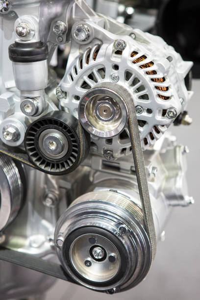 istock The design of the modern car engine. 1335553707