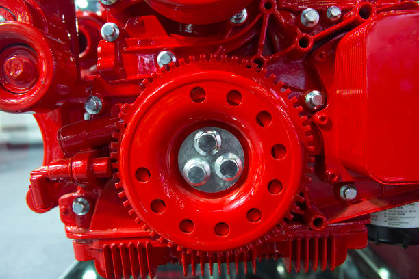 The design of the modern car engine.