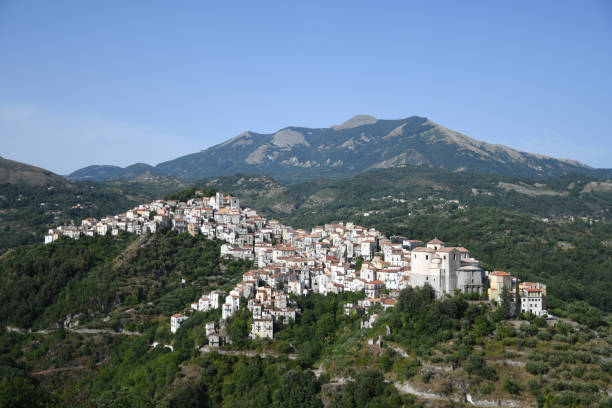 istock The town of Rivello, Italy. 1335560802