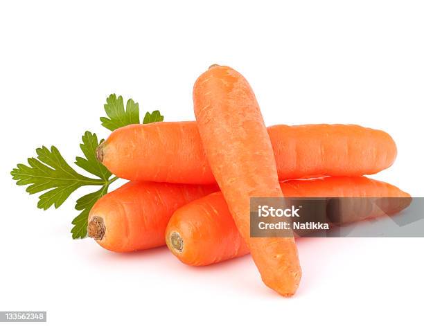 Carota Tubers - Fotografie stock e altre immagini di Alimentazione sana - Alimentazione sana, Arancione, Bianco