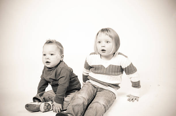 istock brother and sister portrait 133564335