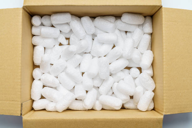 istock Cardboard box and  packing supplies 1335650402