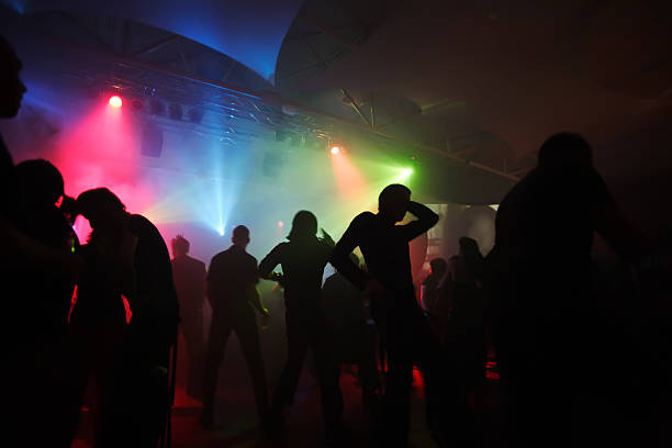 istock Dancing people in an underground club 133565799