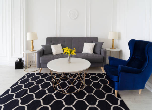 istock Stylish living room interior 1335669490