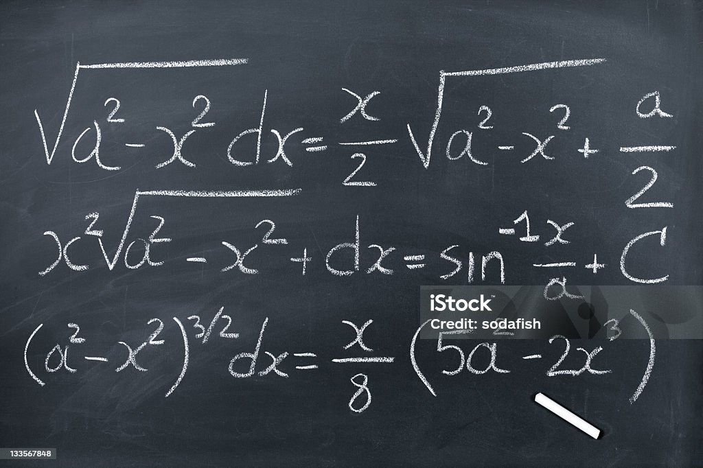 Математика - Стоковые фото Крупный план роялти-фри