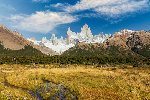 Summer, Argentina, Chalten, River