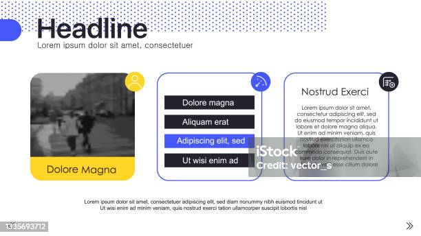 Layouting Slide Presentation And Slide Layout Template Slide From Set 1 Stock ...