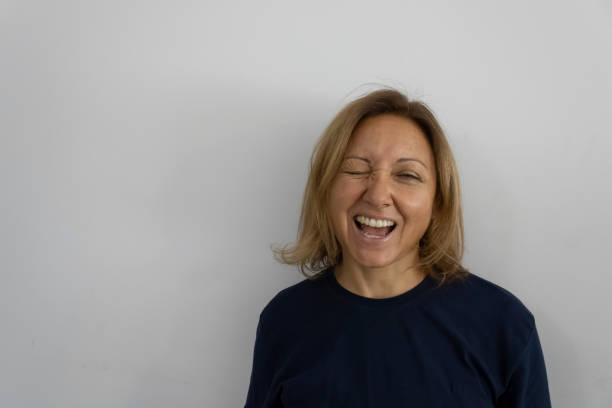 istock The Squint Eyed Woman With Weird Expression 1335697190