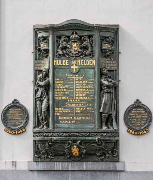 istock WW 1 monument in Ghent, Belgium 1335706322