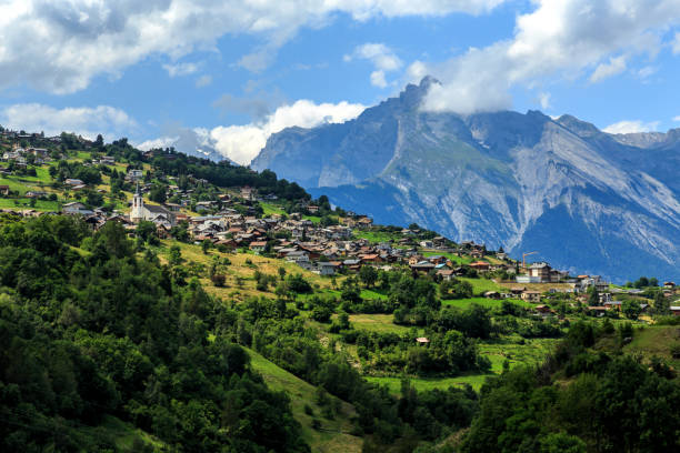 alpen town from Switzerland