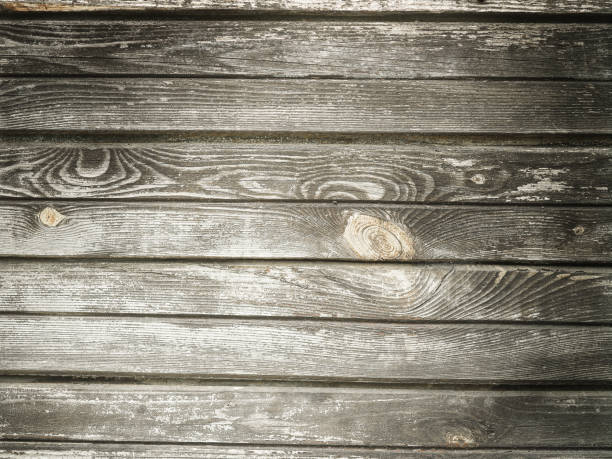 istock Natural  old clapboard wood background 1335717437