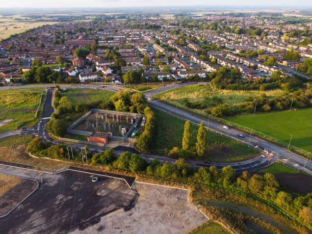 istock Electricity sub station, Wantage, Oxfordshire 1335720823