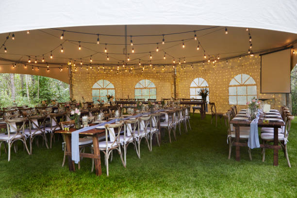 istock Outdoor Wedding Tent 1335722064