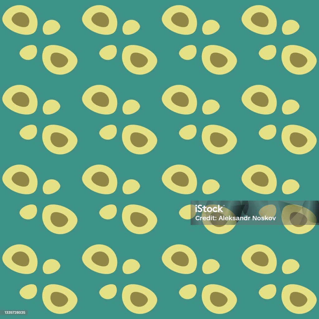 Aesthetic Patterns Rounded Rounded Abstract Seamless Pattern Accent For Any Surfaces Stock ...