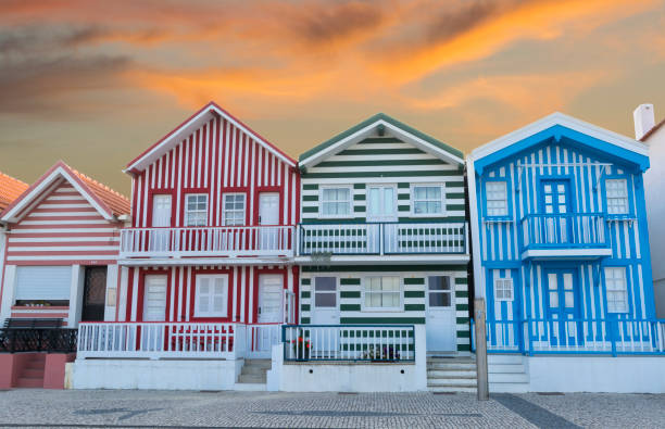 istock Costa Nova, Portugal 1335743465