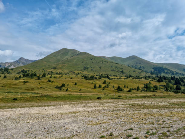 pastures in the high mountains