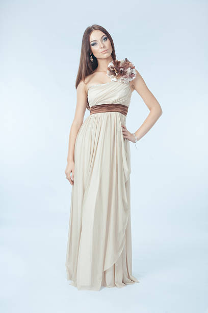 istock Beautiful woman with modern dress 133575557