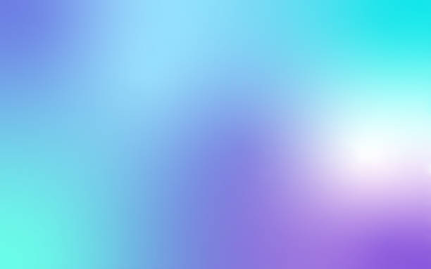 ilustrações de stock, clip art, desenhos animados e ícones de vector abstract summer or spring sky background for poster banner with blue gradient - gradiente de cor