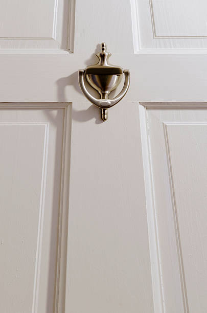 istock door knocker on new exterior entrance 133576059