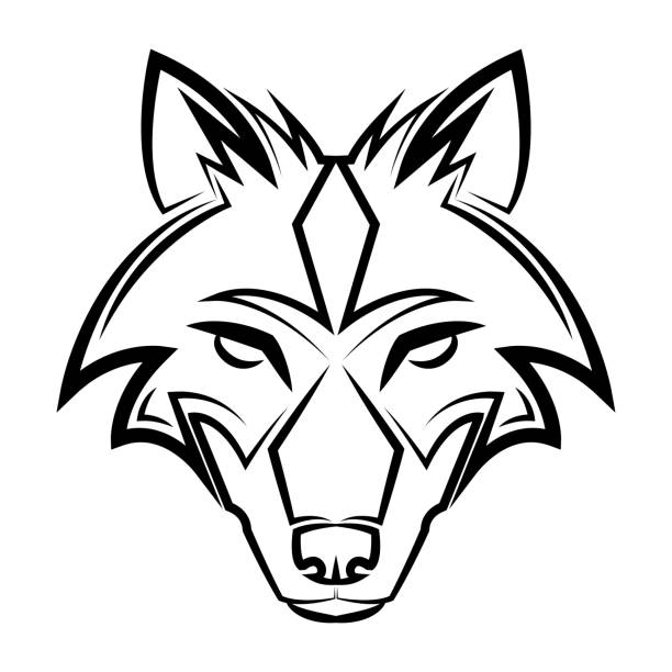Tribal Wolf Symbol