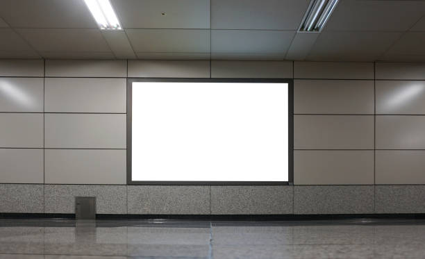 istock Subway Scenery and Advertising Mockup 1335803584