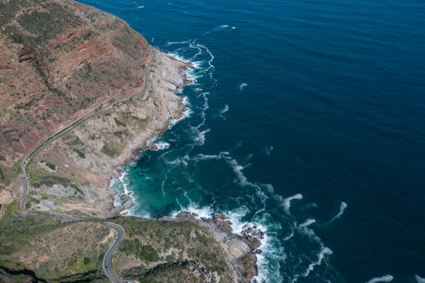 istock Top down view over Chapman's Peak drive near Cape Town 1335819931