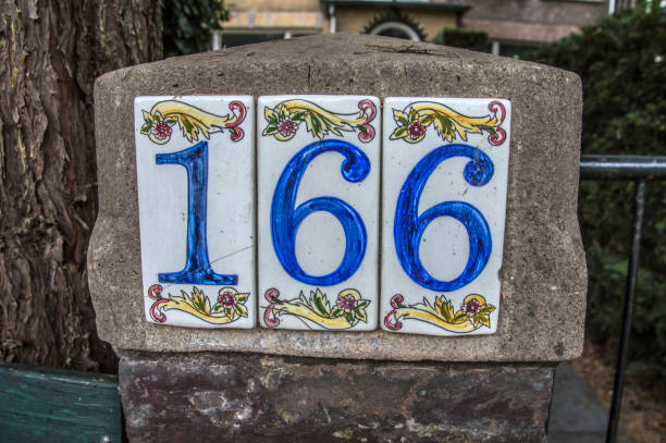 istock Close Up House Number 166 1335823118