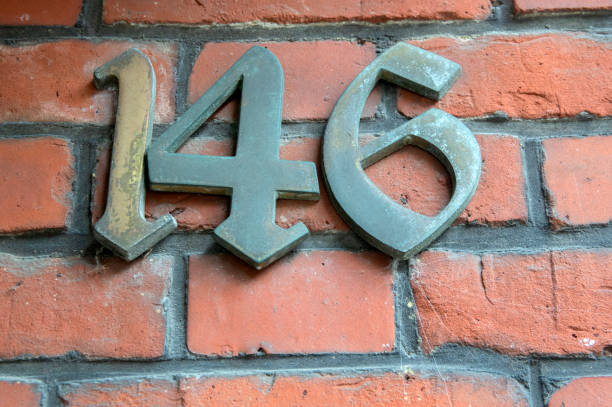 Close Up House Number 146