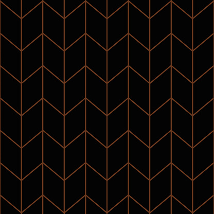 Abstract 3D digitally generated background black and brown tiled background, tileable pattern with copy space. 3D rendered image.