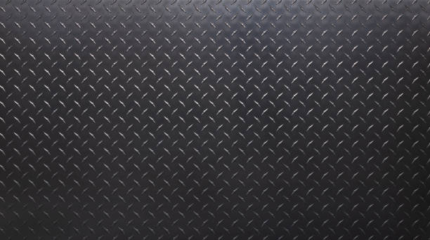 istock black metal plate with corrugated texture. steel sheet as a background. 1335837746