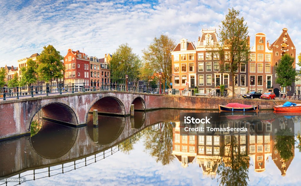 Netherlands, Amsterdam at day Amsterdam Stock Photo