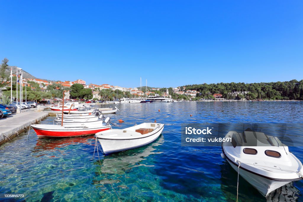 Cavtat Cavtat is a town on the Adriatic Coast of Croatia, southeast of Dubrovnik. Adriatic Sea Stock Photo