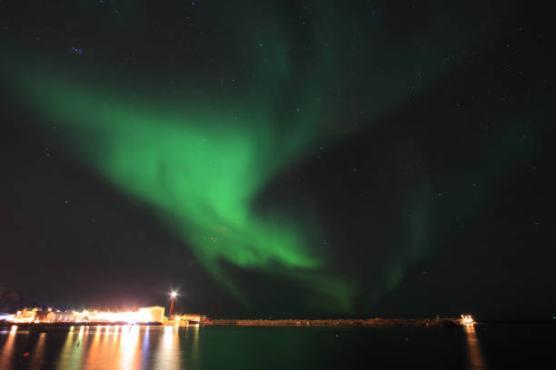 istock northern lights or aurora, Andenes, Andoya, Norway 1335848009