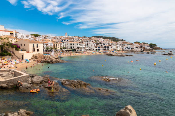 istock Calella de Palafrugell, Girona. 1335848447
