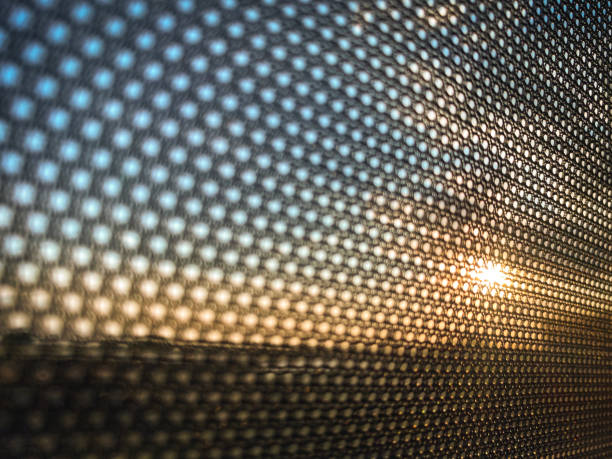 istock Abstract colorful discs on sunlight gradient background. Background of art bubbles in halftone style with colored gradient 1335852572