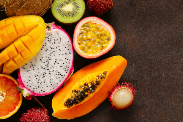 istock fresh tropical fruits 1335857917