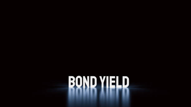 istock bond yield text glow in the dark for business concept 3d rendering 1335860108