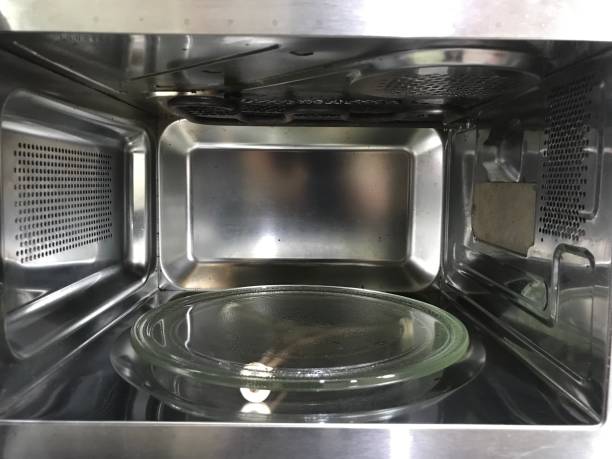 istock Inside view of conevection microwave 1335870985
