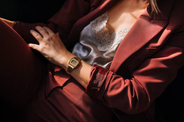 istock An Anonymous Woman Sitting on Armchair 1335871343