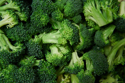 Lot´s of broccoli floret