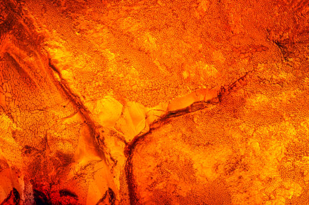 Close up view of Orange Cladding, UK