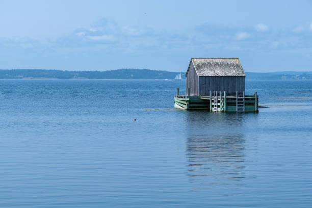 istock Fisherman hut in Blue Rocks community 1335883265