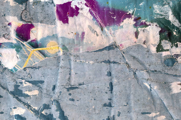 istock Grunge ripped torn collage street posters 1335888346