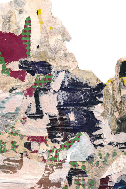 istock Grunge ripped torn collage street posters 1335888396