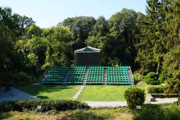 istock empty summer open air theater in the park 1335890337