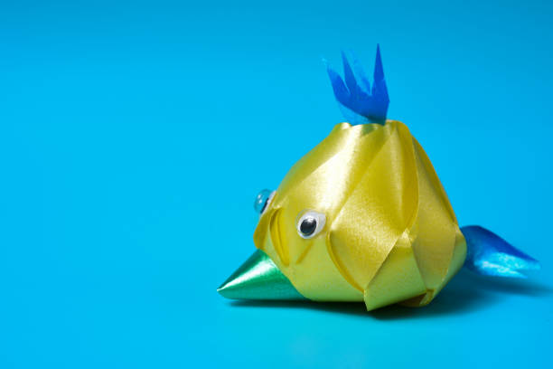 istock Yellow handmade chicken Ribbon 1335892314