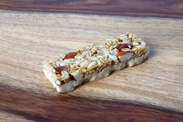 istock Healthy eating of a granola bar 1335894484