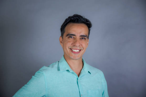 istock Portrait of man watching camera 1335901710