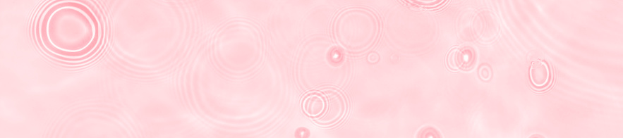 The surface of light on the toned in pink transparent swimming pool water with water circles. Trendy abstract wavy background. Water waves in sunlight banner. Extremely Long banner with copy space.